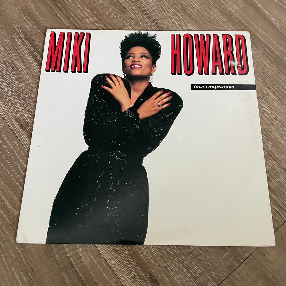 Miki Howard Love Confessions Vinyl LP 1987 Atlantic 81810-1 Soul R&B Album